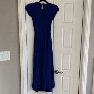 Elegant Blue Maxi Dress